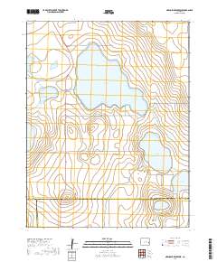 Neenoshe Reservoir 2019 topographic map thumbnail