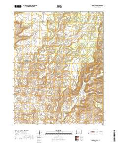 Negro Canyon 2019 topographic map thumbnail