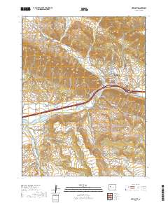 New Castle 2019 topographic map thumbnail