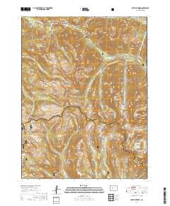 New York Peak 2019 topographic map thumbnail