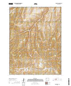 Ninemile Gap 2019 topographic map thumbnail