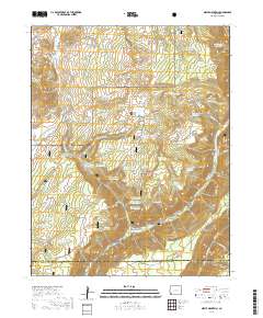 Nipple Mountain 2019 topographic map thumbnail