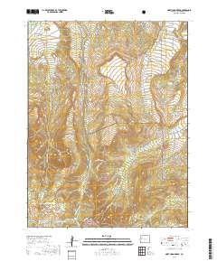 North Mamm Peak 2019 topographic map thumbnail