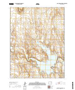 North Sterling Reservoir 2019 topographic map thumbnail