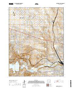 Northwest Pueblo 2019 topographic map thumbnail