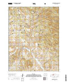 Observatory Rock 2019 topographic map thumbnail