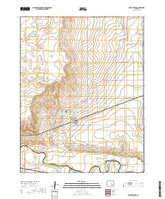 Olney Springs 2019 topographic map thumbnail