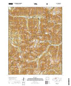 Ophir 2019 topographic map thumbnail