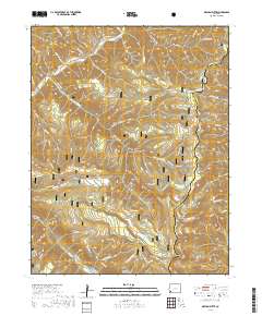 Orphan Butte 2019 topographic map thumbnail