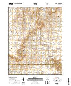 Packers Gap 2019 topographic map thumbnail