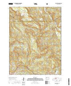 Pagoda Peak 2019 topographic map thumbnail