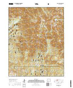 Pagosa Peak 2019 topographic map thumbnail