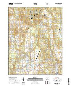 Pagosa Springs 2019 topographic map thumbnail