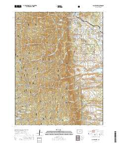 Palmer Lake 2019 topographic map thumbnail