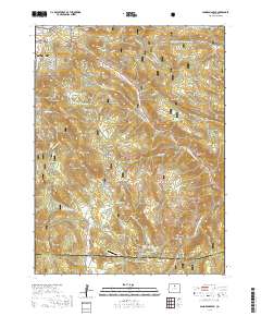 Panorama Peak 2019 topographic map thumbnail