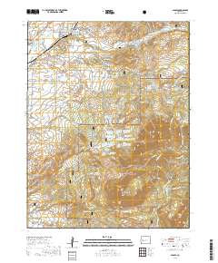 Paonia 2019 topographic map thumbnail