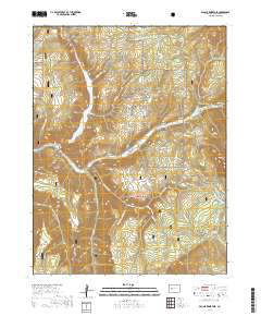 Paonia Reservoir 2019 topographic map thumbnail