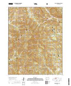 Pargin Mountain 2019 topographic map thumbnail