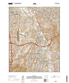 Parker 2019 topographic map thumbnail