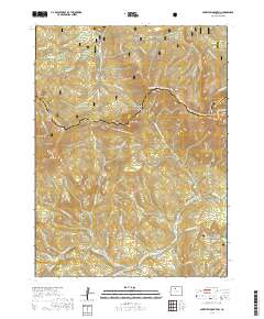 Parkview Mountain 2019 topographic map thumbnail