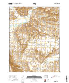 Peck Mesa 2019 topographic map thumbnail
