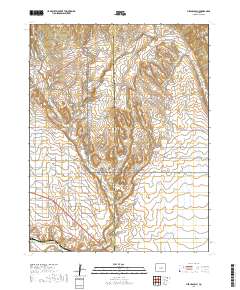 Pierce Gulch 2019 topographic map thumbnail