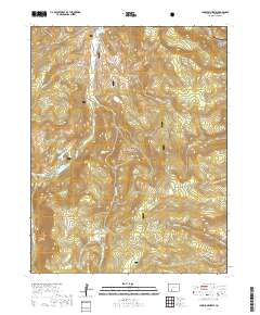 Lake Humphreys 2019 topographic map thumbnail
