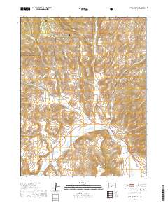Lake Mountain NE 2019 topographic map thumbnail