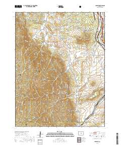 Larkspur 2019 topographic map thumbnail