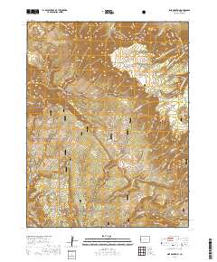 Pine Mountain 2019 topographic map thumbnail