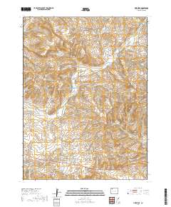 Pine Ridge 2019 topographic map thumbnail