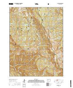 Piney Peak 2019 topographic map thumbnail