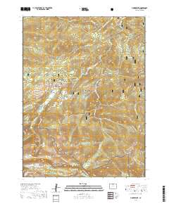 Pingree Park 2019 topographic map thumbnail