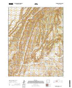 Pinkerton Mesa 2019 topographic map thumbnail