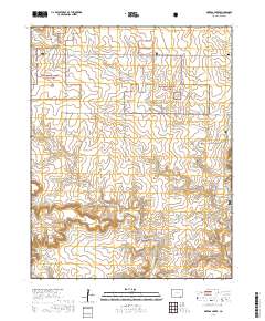 Pintada Creek 2019 topographic map thumbnail