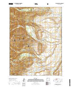Pitchpine Mountain 2019 topographic map thumbnail