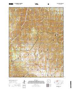Poncha Pass 2019 topographic map thumbnail