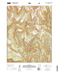 Pool Table Mountain 2019 topographic map thumbnail