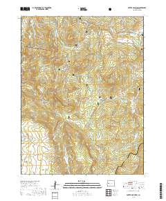 Porter Mountain 2019 topographic map thumbnail