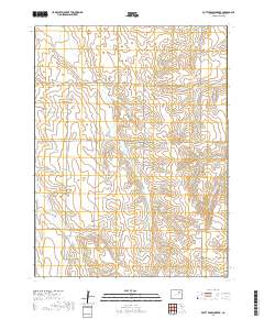 Potty Brown Creek 2019 topographic map thumbnail