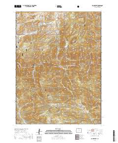 Poudre Park 2019 topographic map thumbnail