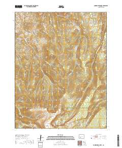 Powderhorn Lakes 2019 topographic map thumbnail