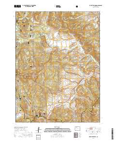 Rabbit Ears Peak 2019 topographic map thumbnail