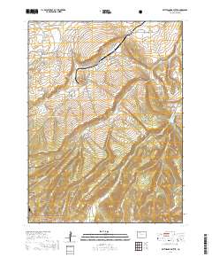 Rattlesnake Butte 2019 topographic map thumbnail