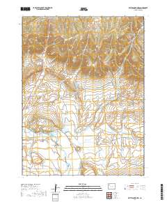Rattlesnake Mesa 2019 topographic map thumbnail