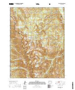 Rawah Lakes 2019 topographic map thumbnail