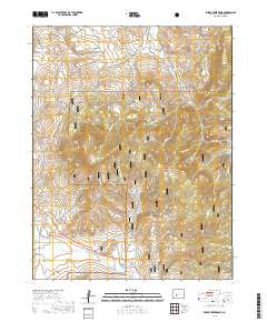 Razor Creek Dome 2019 topographic map thumbnail