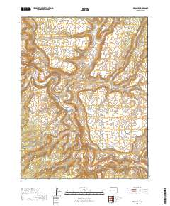 Red Canyon 2019 topographic map thumbnail