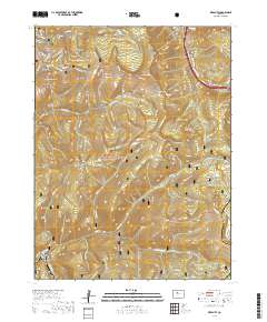 Red Cliff 2019 topographic map thumbnail