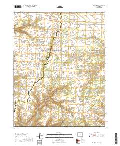 Red Horse Gulch 2019 topographic map thumbnail